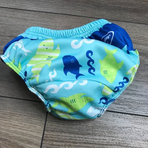 GroVia & EcoAble Cloth Diaper Lot One Size Swimways 24M Swim Diaper Unisex Baby‎ - Picture 3 of 9